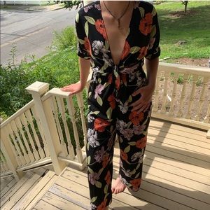 floral jumpsuit